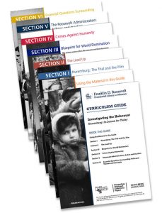 Investigating the Holocaust Curriculum Guide design by Drake Creative
