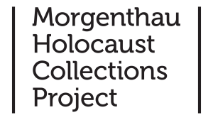Morgenthau Holocaust Collections Project logo design by Drake Creative
