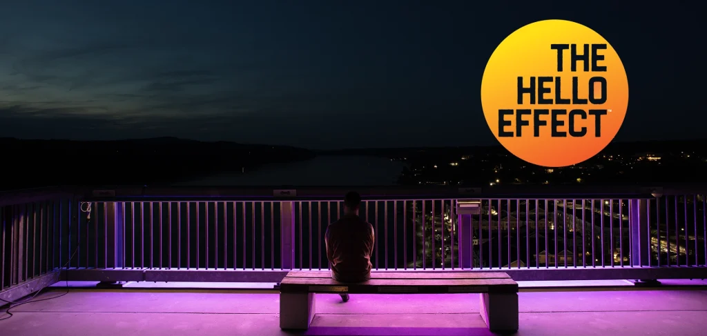 The Hello Effect on the Walkway Over the Hudson